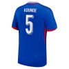 Maillot de Supporter France Kounde 5 Domicile Euro 2024 Pour Homme